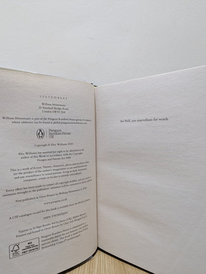 The Liar's Dictionary by Eley Williams (Signed First Edition) - Fialta Books