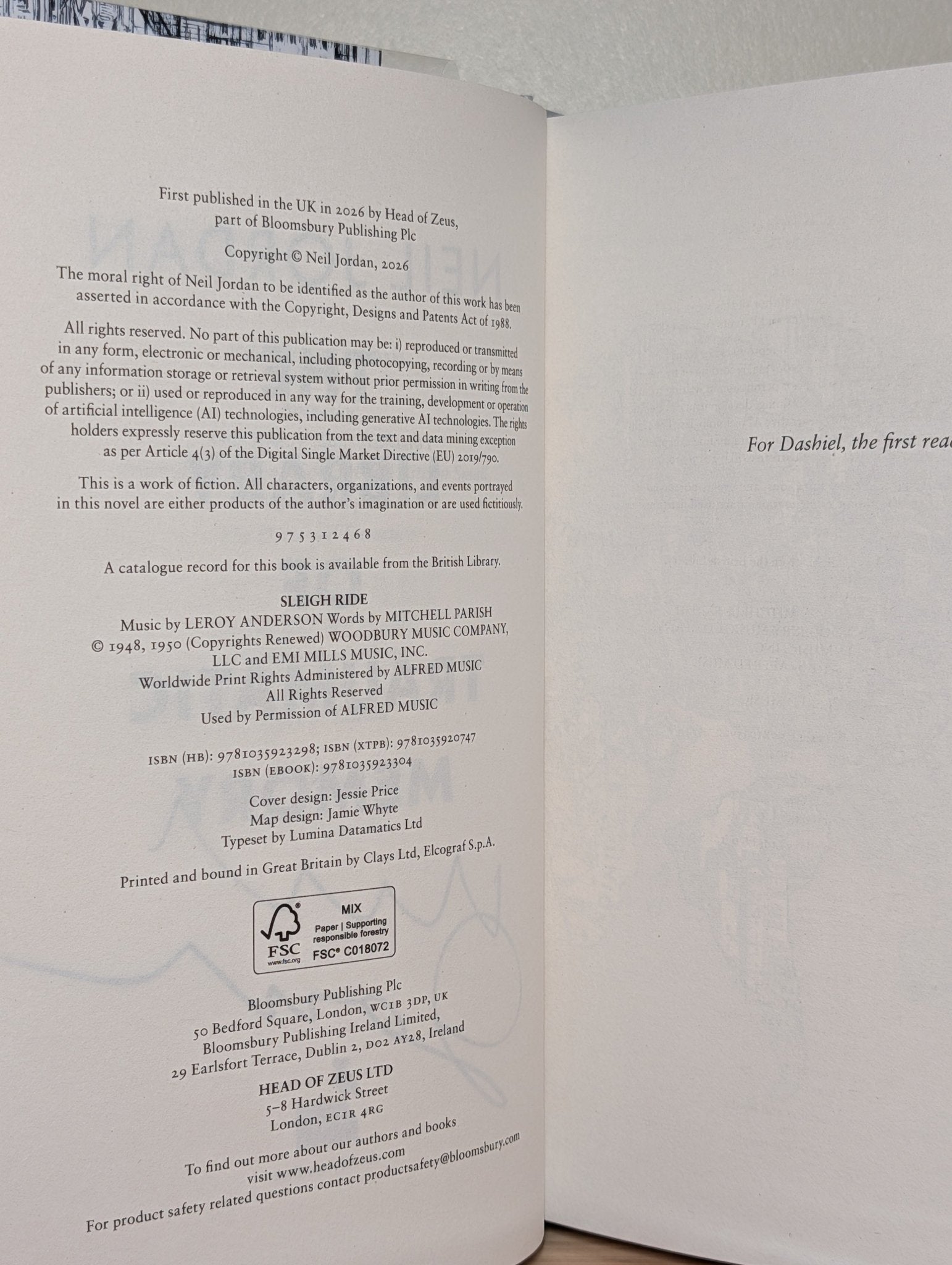 The Library of Traumatic Memory by Neil Jordan (Signed First Edition) - Fialta Books