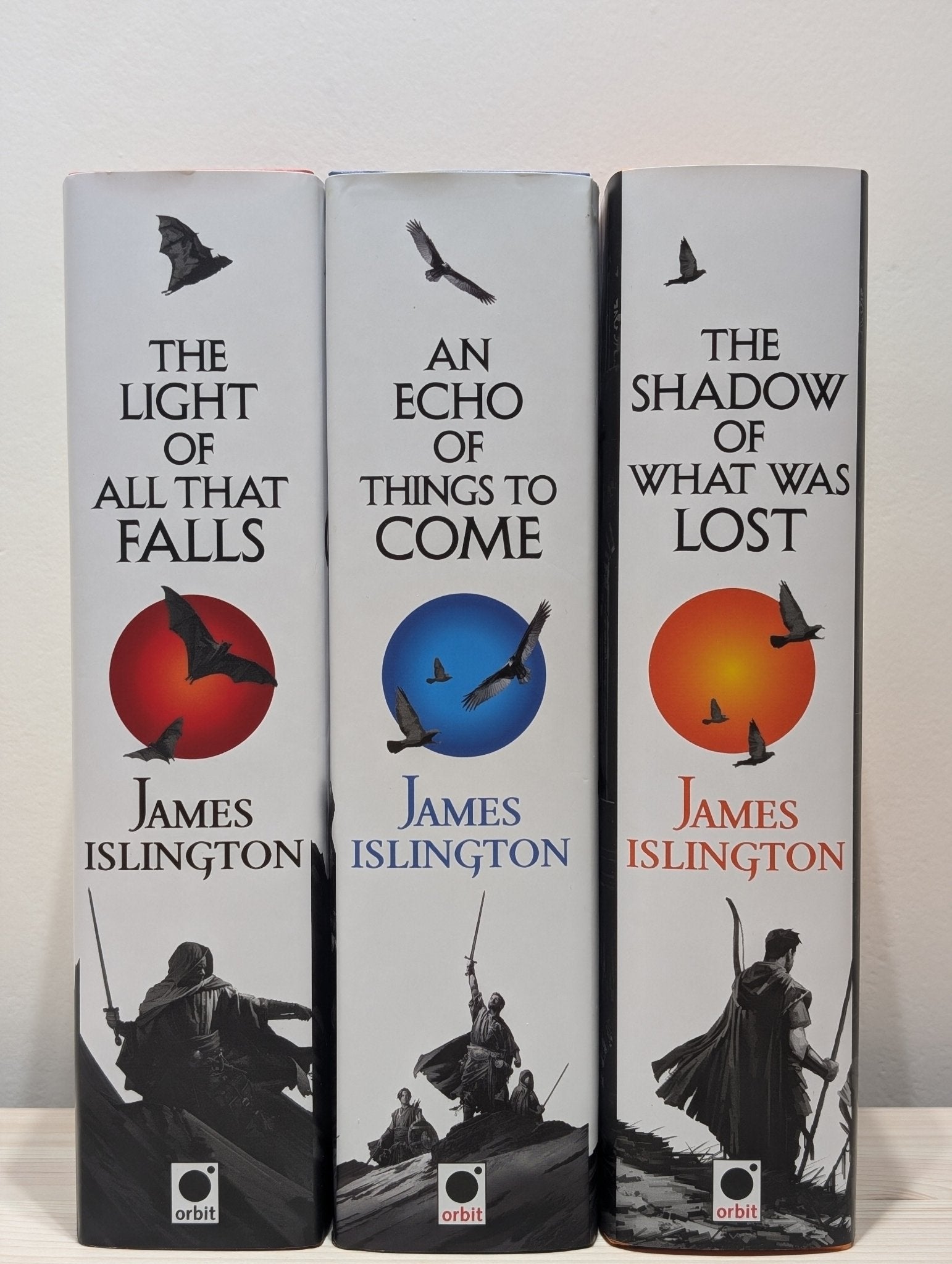 The Licanius Trilogy by James Islington (Signed Numbered with sprayed edges) - Fialta Books