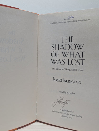 The Licanius Trilogy by James Islington (Signed Numbered Set) - Fialta Books