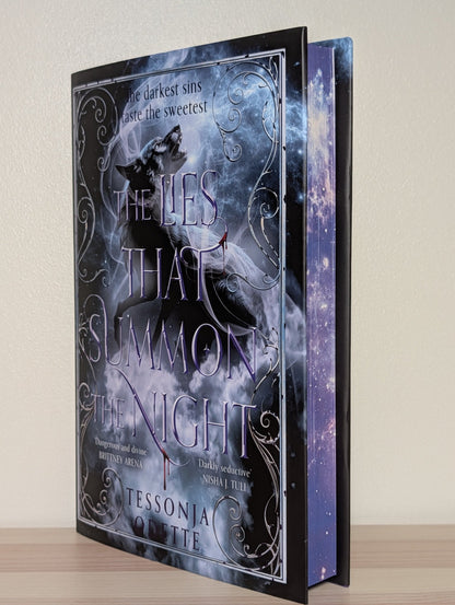 The Lies That Summon the Night by Tessonja Odette (Signed First Edition with sprayed edges) - Fialta Books