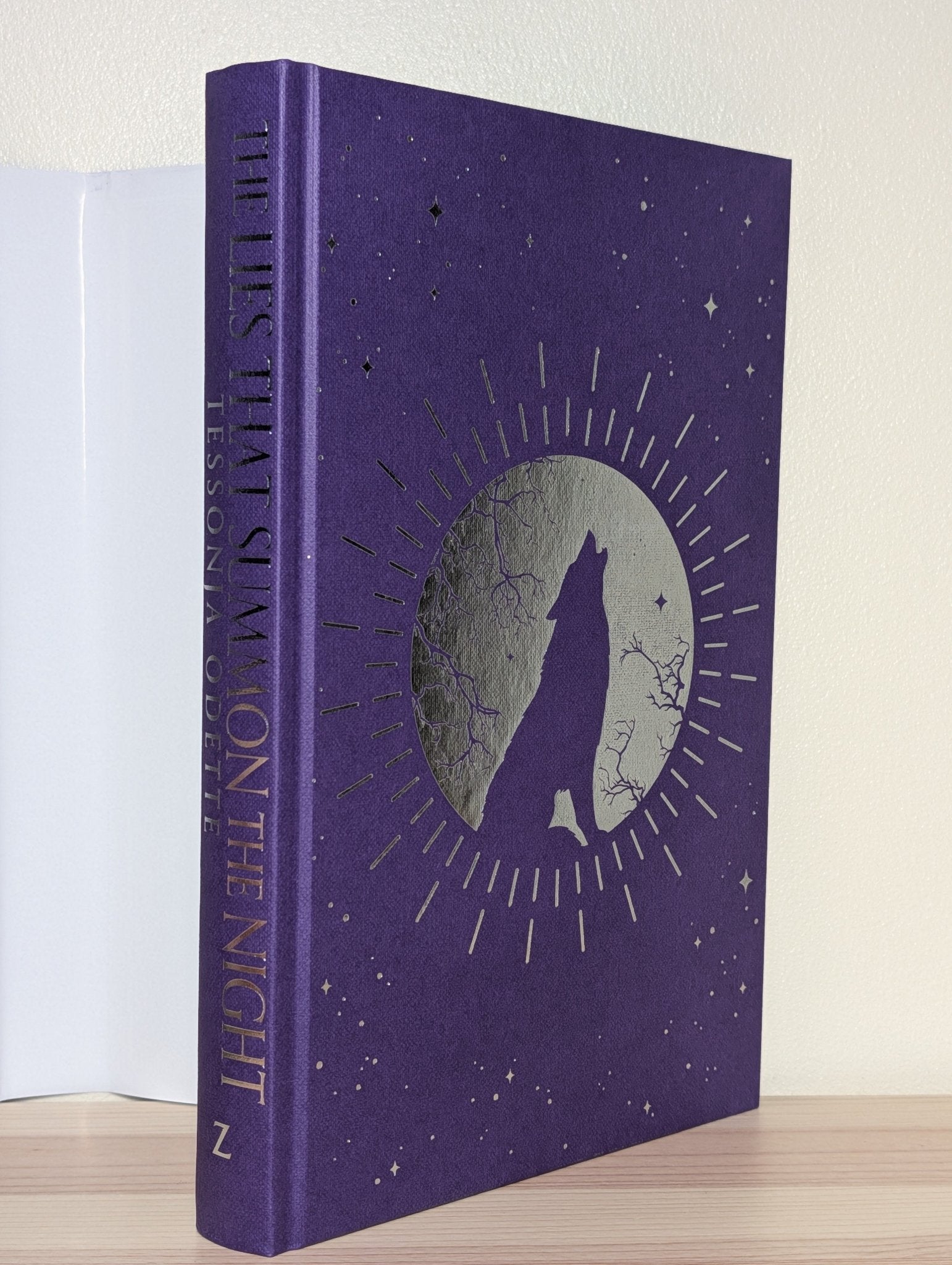 The Lies That Summon the Night by Tessonja Odette (Signed First Edition with sprayed edges) - Fialta Books