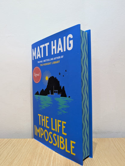 The Life Impossible by Matt Haig (Signed First Edition with sprayed edges) - Fialta Books