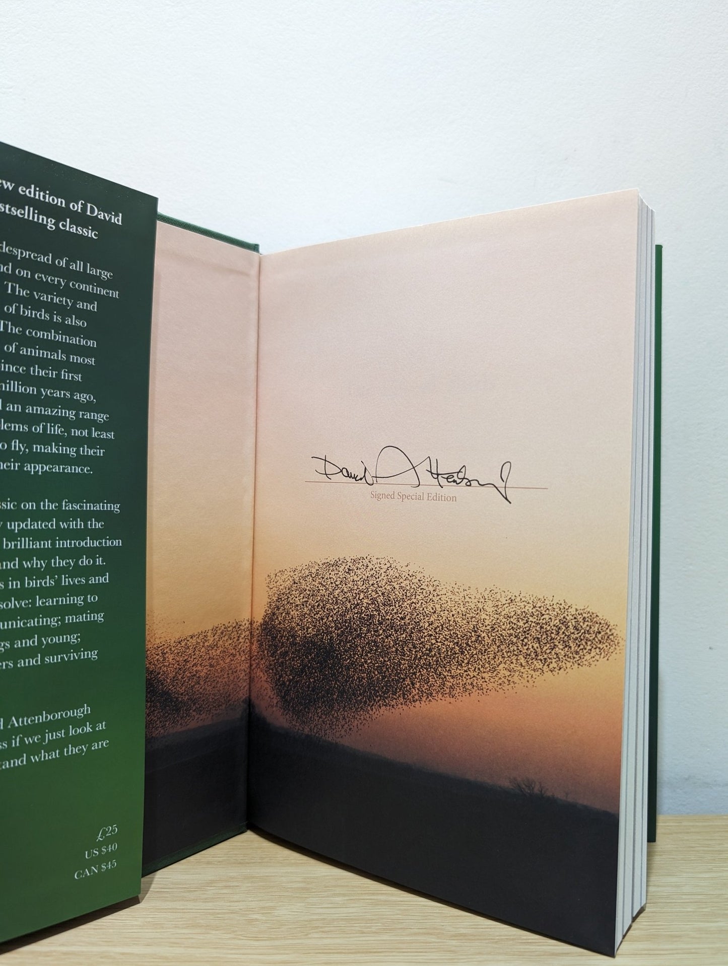 The Life of Birds by David Attenborough (Signed First Edition) - Fialta Books