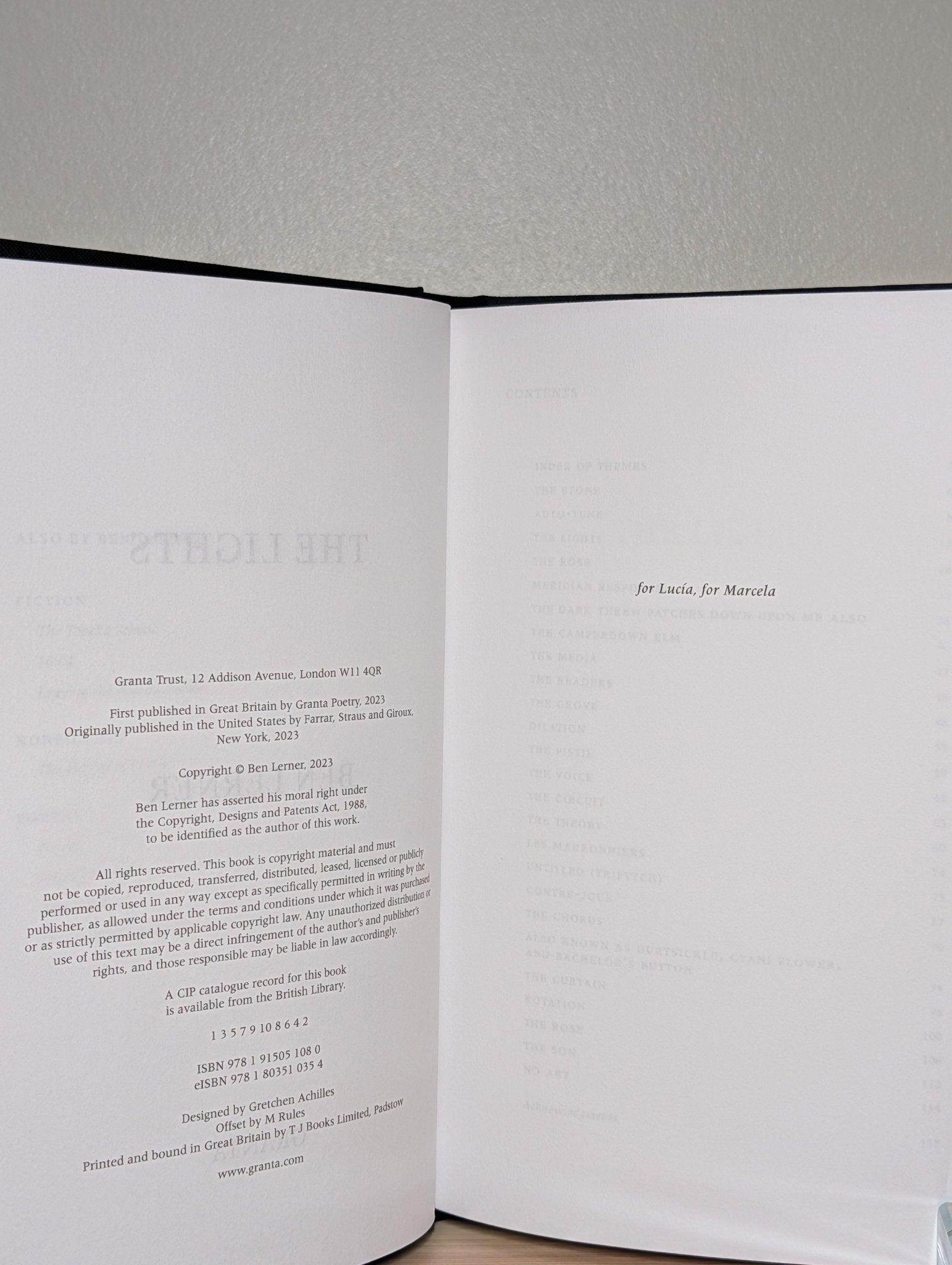 The Lights by Ben Lerner (Signed Numbered Slipcase Edition) - Fialta Books