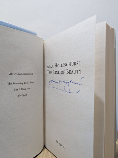 The Line of Beauty by Alan Hollinghurst (Signed First Edition) - Fialta Books