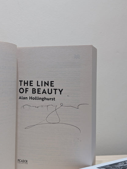 The Line of Beauty by Alan Hollinghurst (Signed Paperback Edition) - Fialta Books