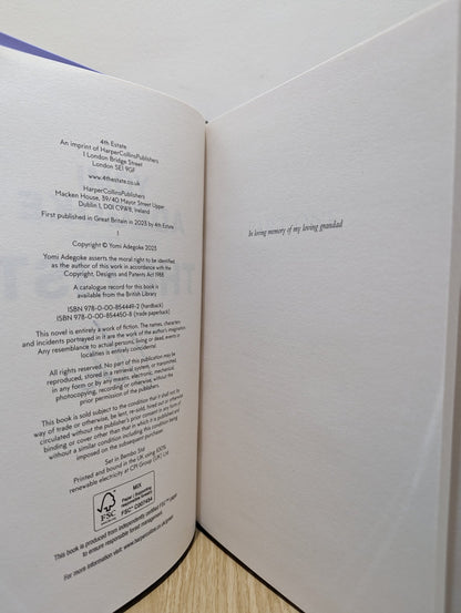 The List by Yomi Adegoke (Signed First Edition) - Fialta Books