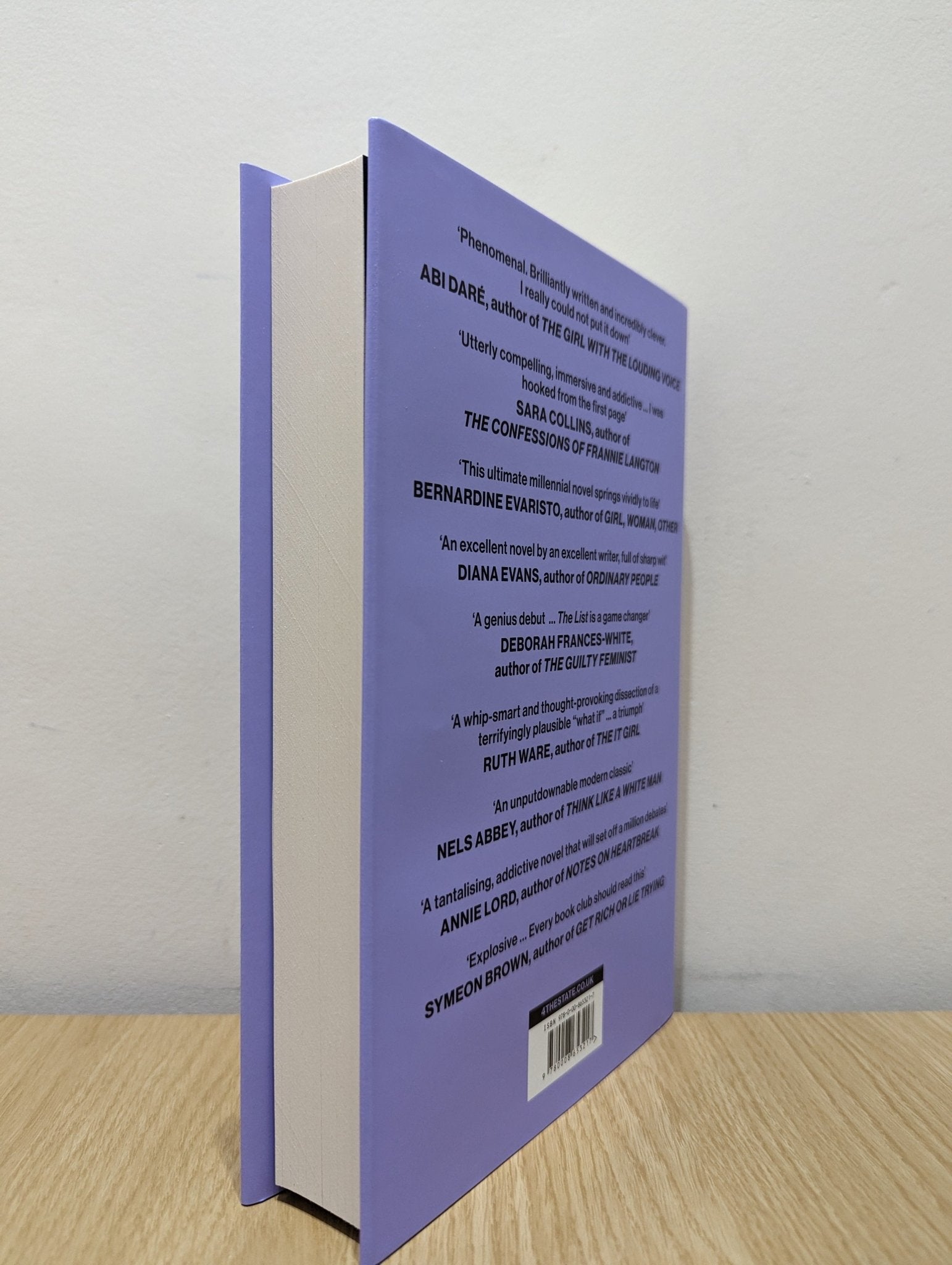 The List by Yomi Adegoke (Signed First Edition) - Fialta Books