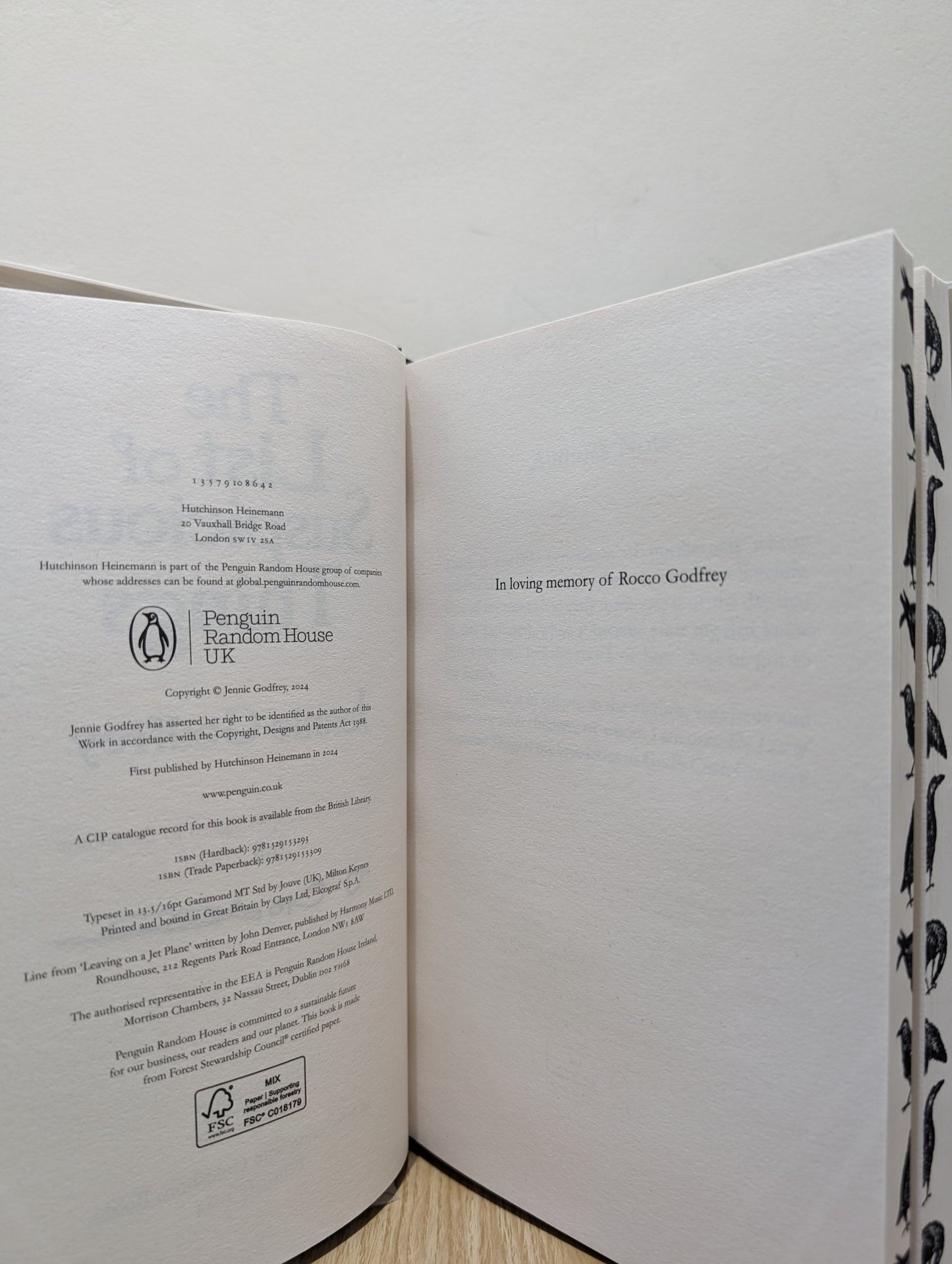 The List of Suspicious Things by Jennie Godfrey (Signed Numbered First Edition with sprayed edges) - Fialta Books