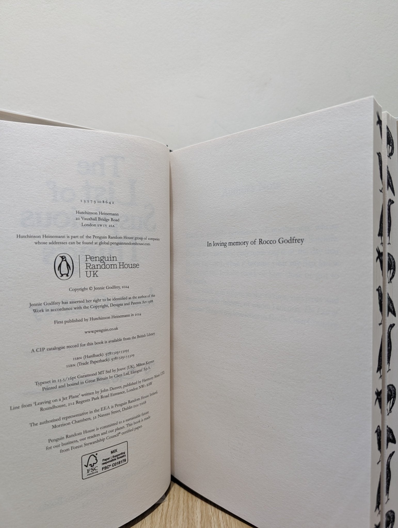 The List of Suspicious Things by Jennie Godfrey (Signed Numbered First Edition with sprayed edges) - Fialta Books