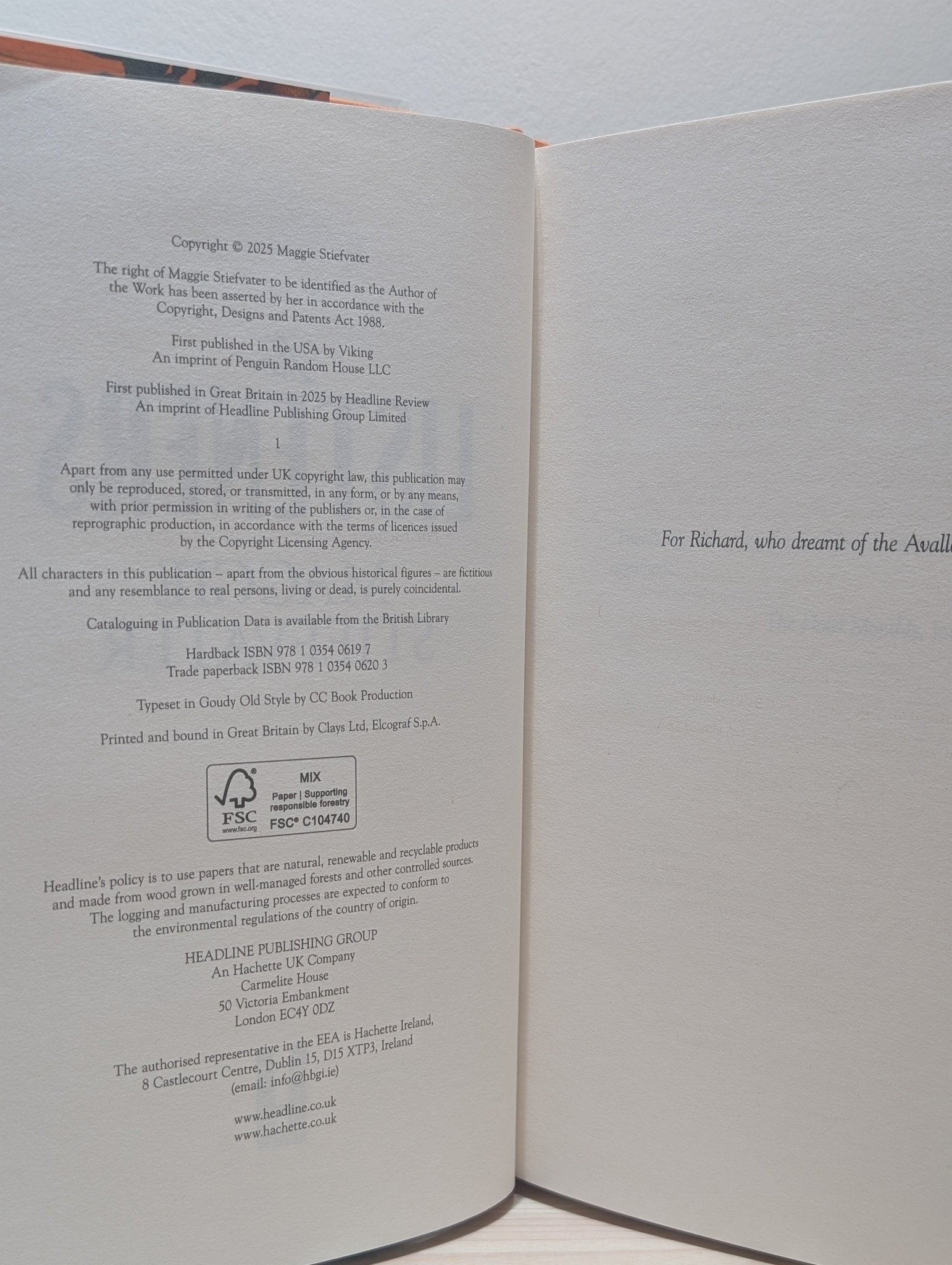 The Listeners by Maggie Stiefvater (Signed First Edition with limited print) - Fialta Books