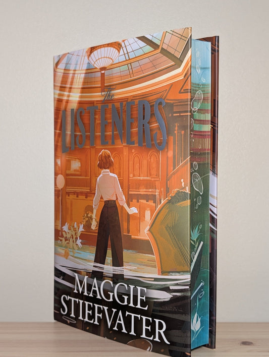 The Listeners by Maggie Stiefvater (Signed First Edition with sprayed edges) - Fialta Books