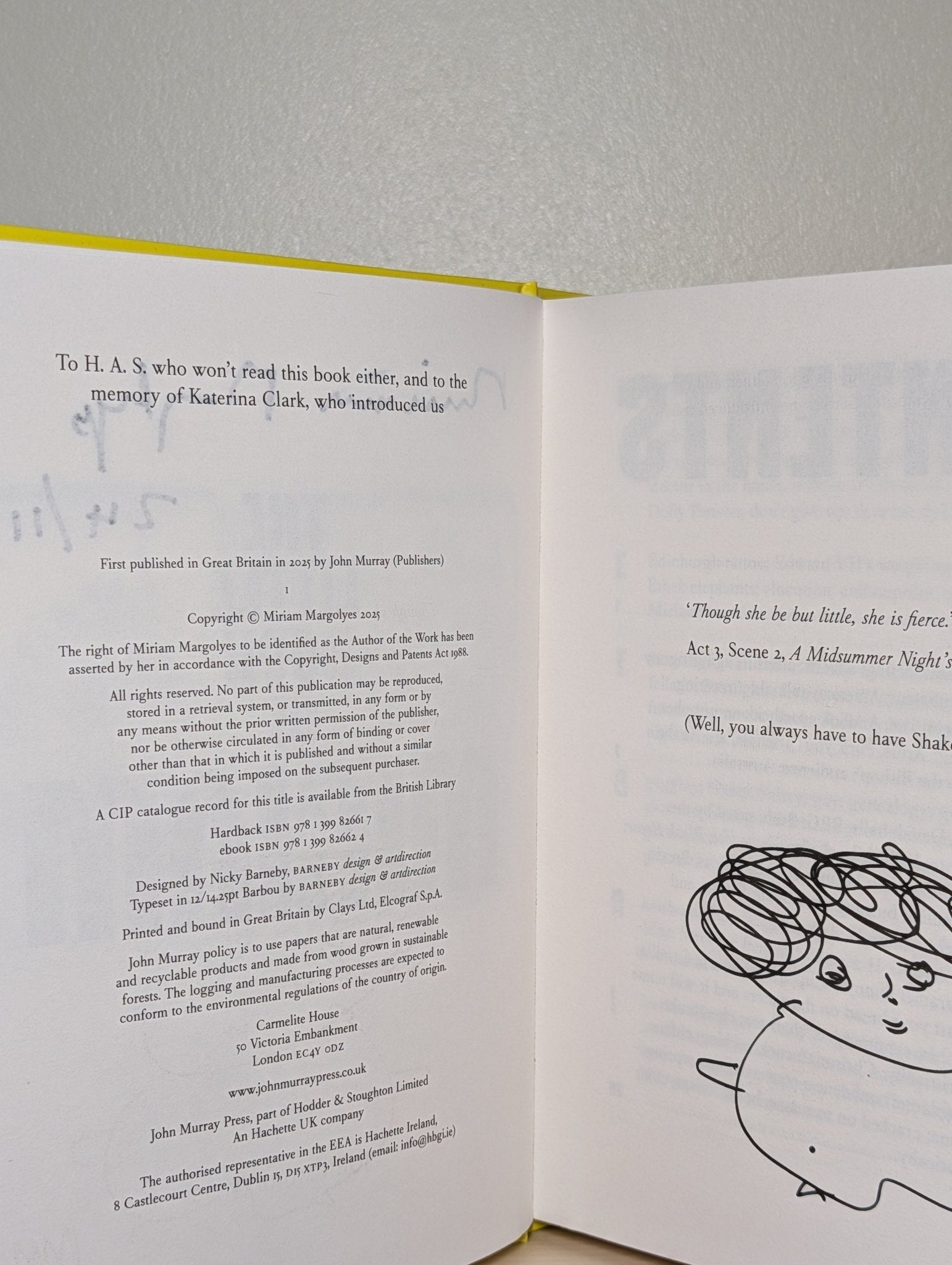 The Little Book of Miriam by Miriam Margolyes (Signed Dated First Edition) - Fialta Books