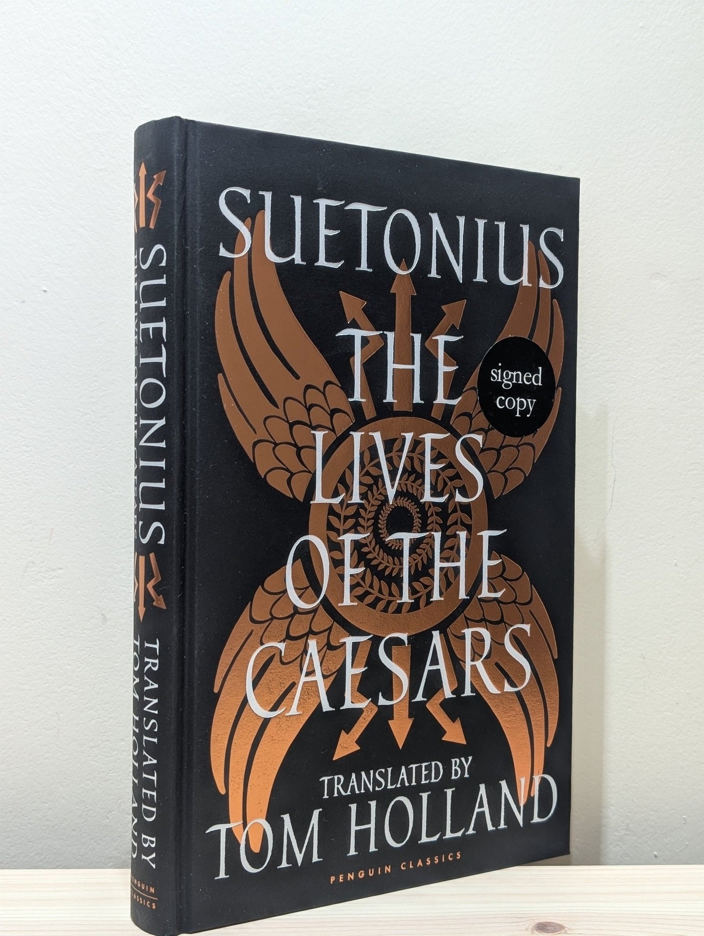 The Lives of the Caesars by Tom Suetonius; Holland (Signed First Edition) - Fialta Books