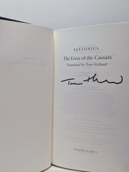 The Lives of the Caesars by Tom Suetonius; Holland (Signed First Edition) - Fialta Books