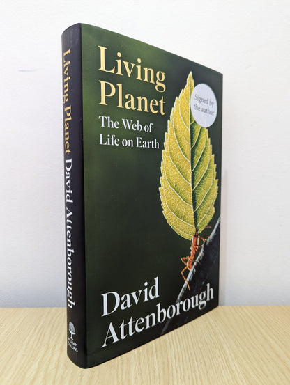 The Living Planet: The Web of Life on Earth by David Attenborough (Signed First Edition) - Fialta Books