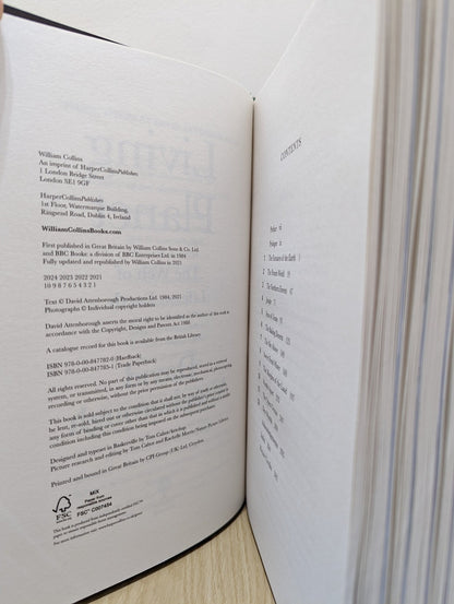 The Living Planet: The Web of Life on Earth by David Attenborough (Signed First Edition) - Fialta Books