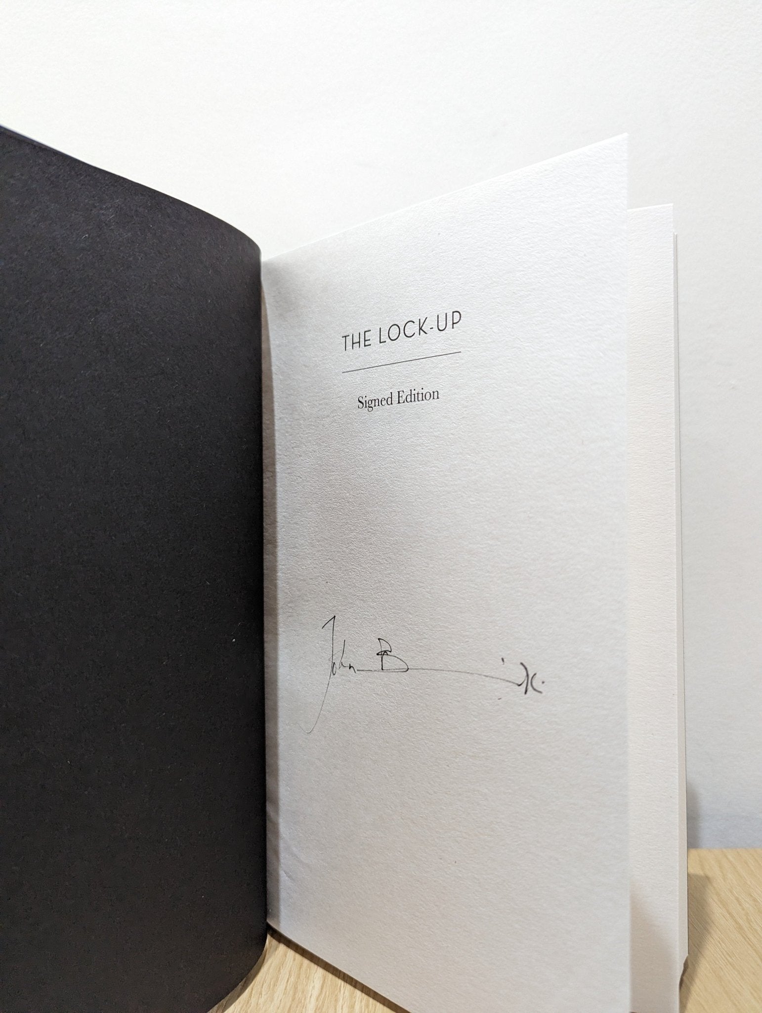 The Lock - Up: A Strafford and Quirke Mystery by John Banville (Signed First Edition) - Fialta Books