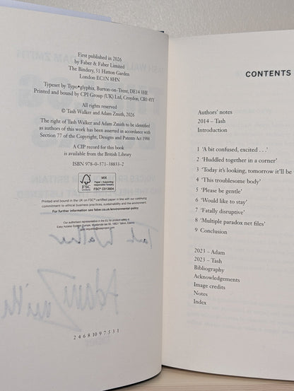 The Log Books by Tash Walker (Double Signed First Edition) - Fialta Books