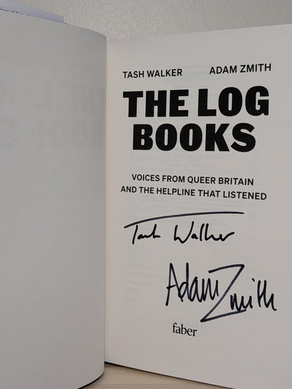 The Log Books by Tash Walker (Double Signed First Edition) - Fialta Books