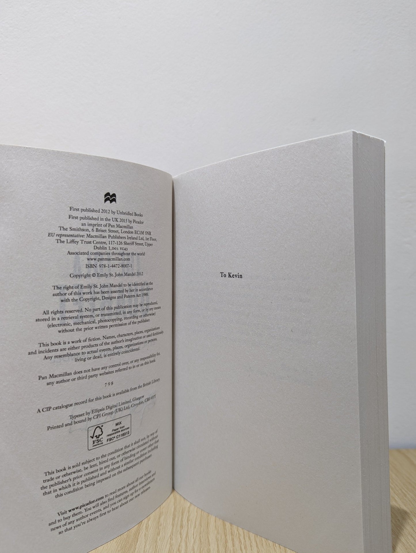 The Lola Quartet by Emily St. John Mandel (Signed) - Fialta Books