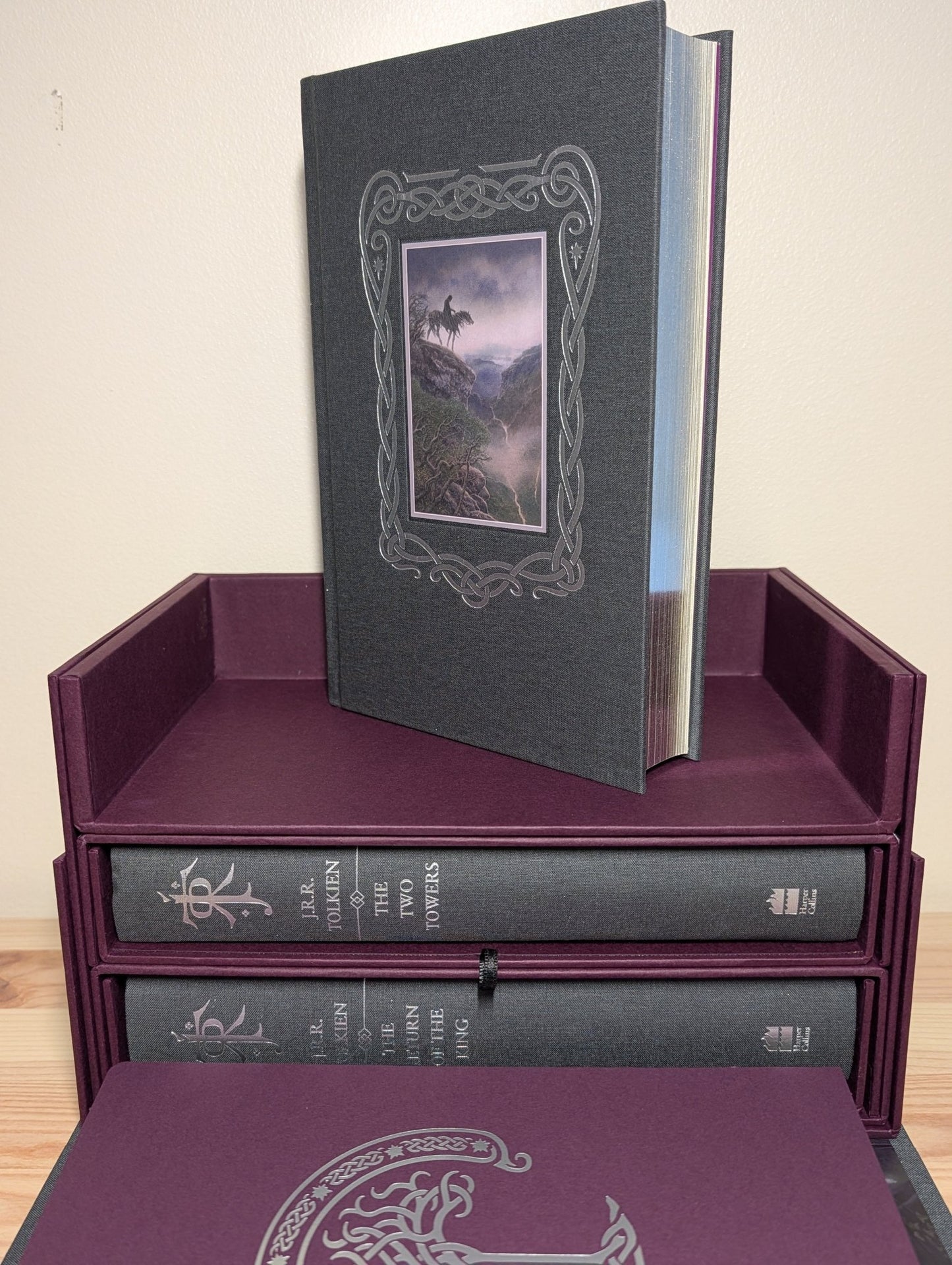 The Lord of the Rings by J. R. R. Tolkien (Limited Clamshell Boxed Set Signed by Illustrator) - Fialta Books