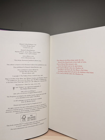 The Lord of the Rings by J. R. R. Tolkien (Limited Clamshell Boxed Set Signed by Illustrator) - Fialta Books