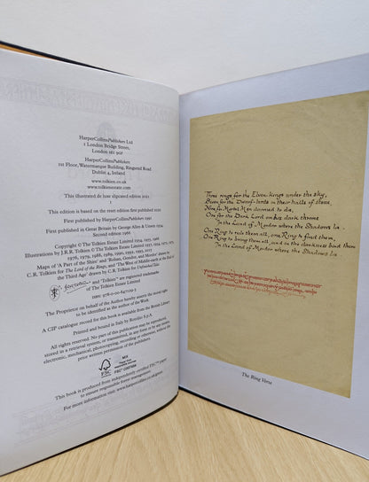 The Lord of the Rings Deluxe Single Volume Illustrated Edition by J. R. R. Tolkien - Fialta Books