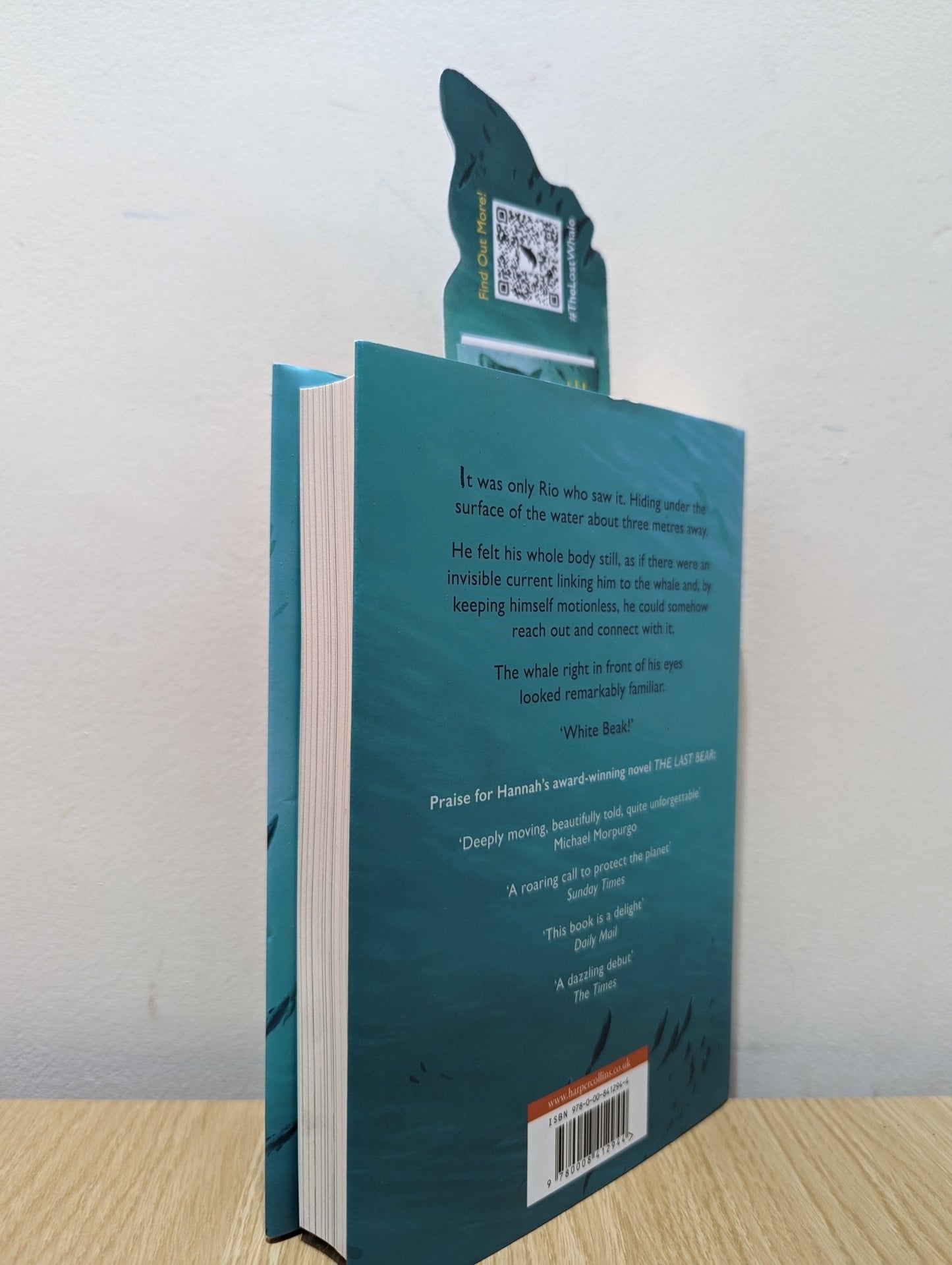 The Lost Whale by Hannah Gold (Signed First Edition) - Fialta Books