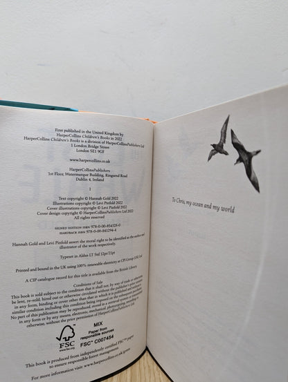 The Lost Whale by Hannah Gold (Signed First Edition) - Fialta Books