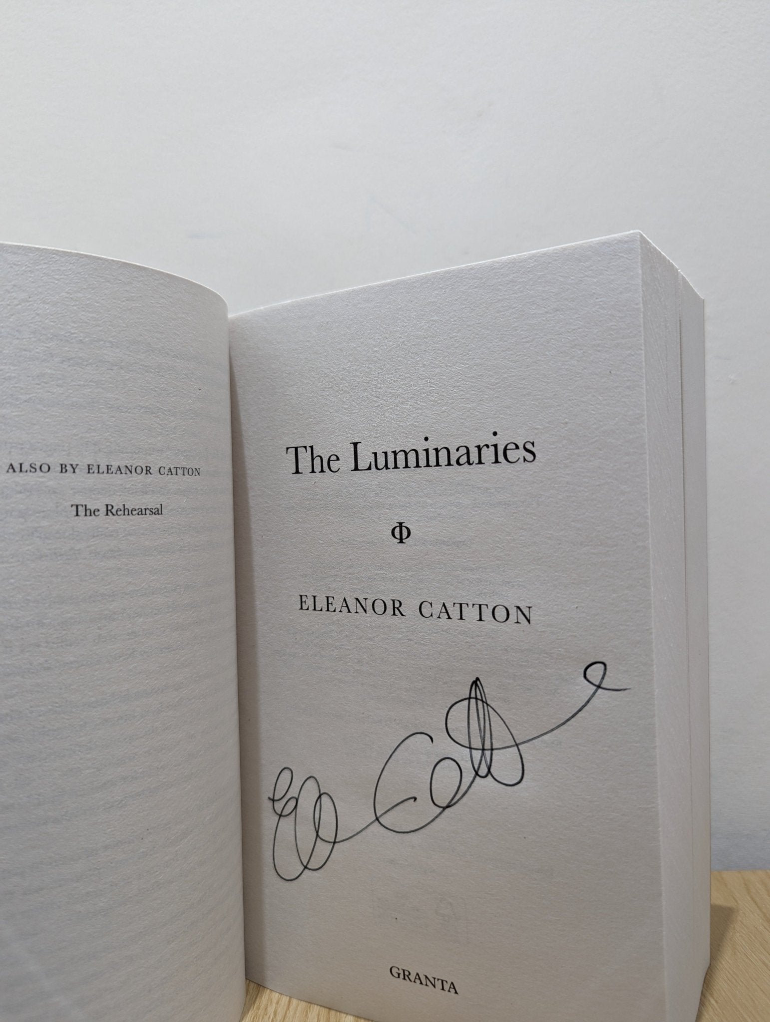 The Luminaries by Eleanor Catton (Signed) - Fialta Books