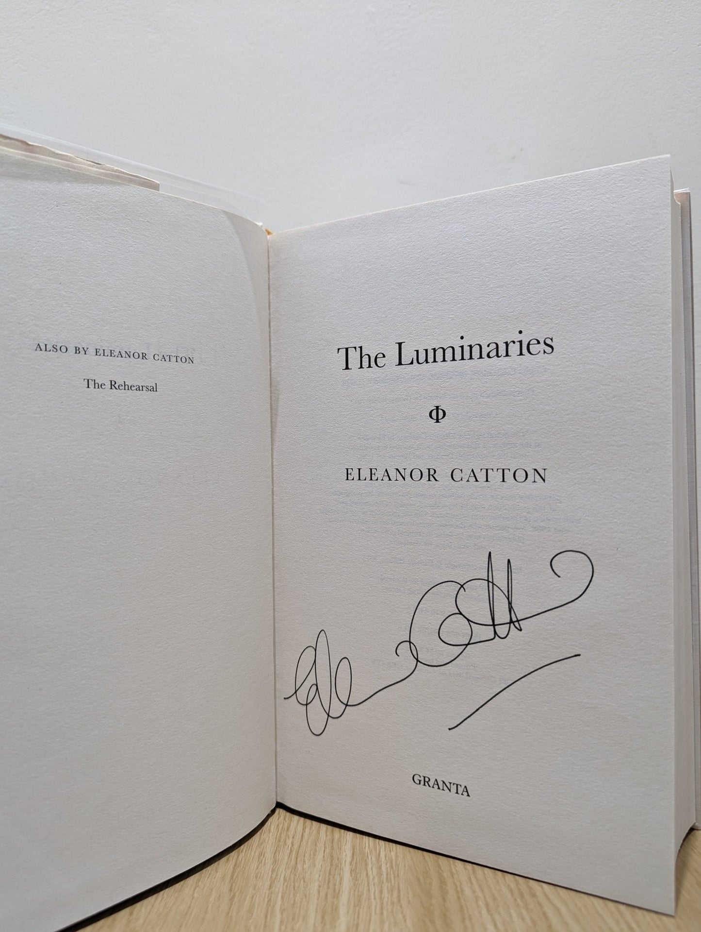 The Luminaries by Eleanor Catton (Signed First Edition) - Fialta Books