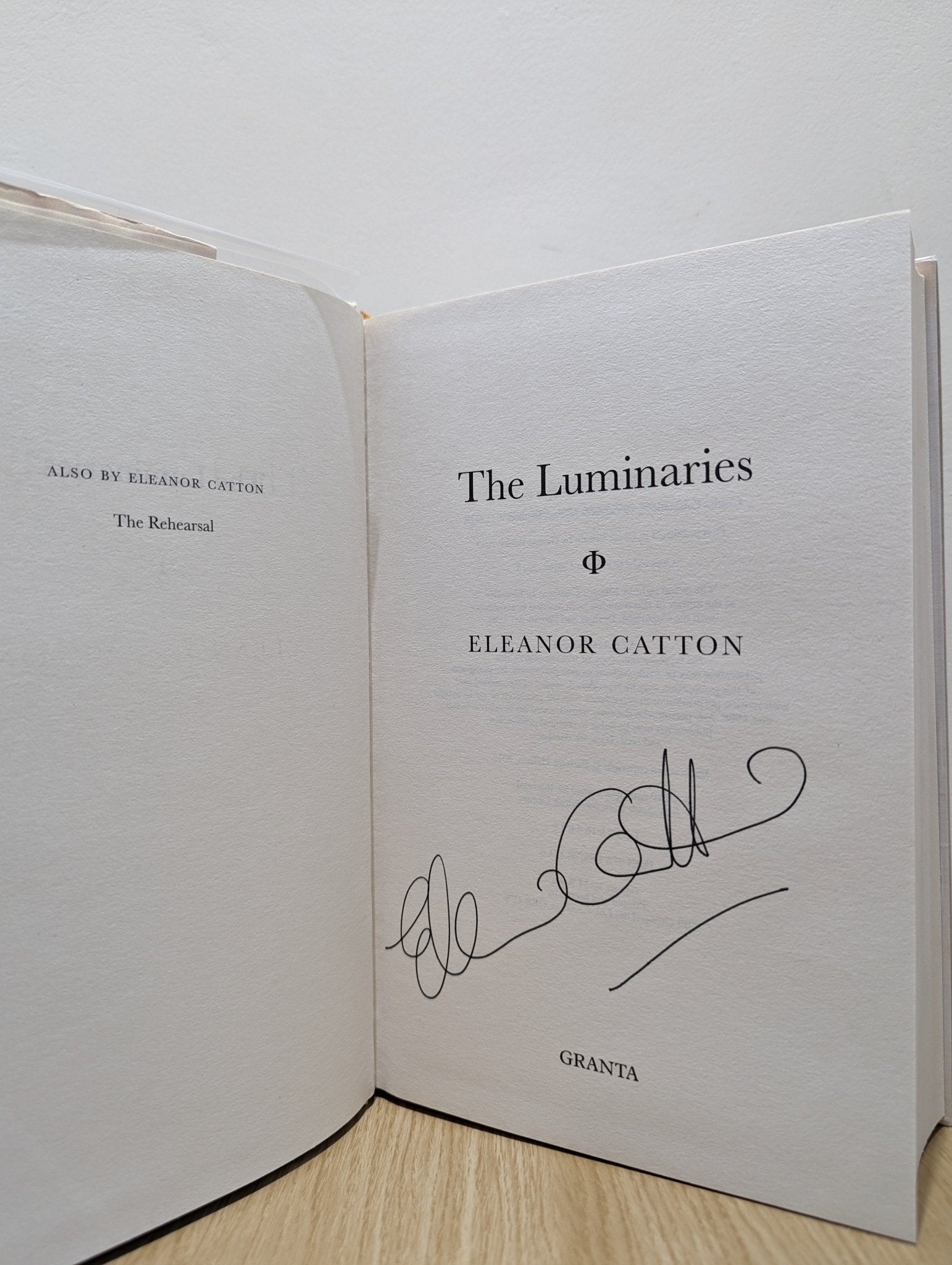 The Luminaries by Eleanor Catton (Signed First Edition) - Fialta Books