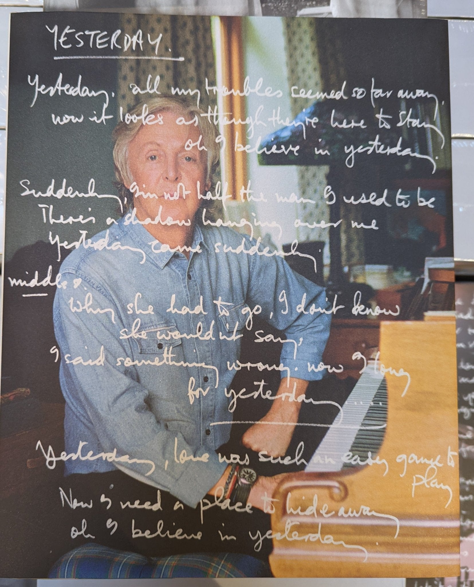 The Lyrics: 1956 to the Present by Paul McCartney (First Edition) - Fialta Books