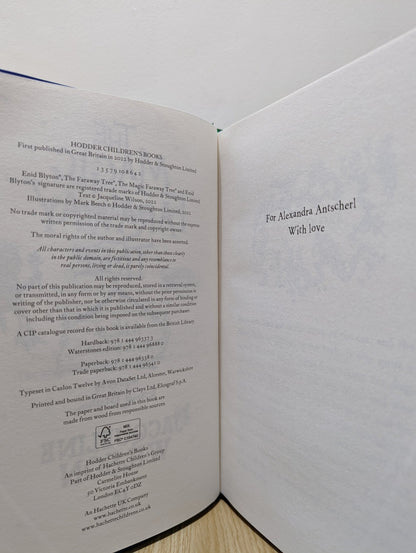 The Magic Faraway Tree: A New Adventure by Jacqueline Wilson (Signed First Edition) - Fialta Books