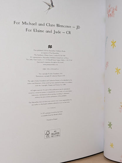 The Magic Feather by Julia Donaldson (Double Signed First Edition with extra print) - Fialta Books