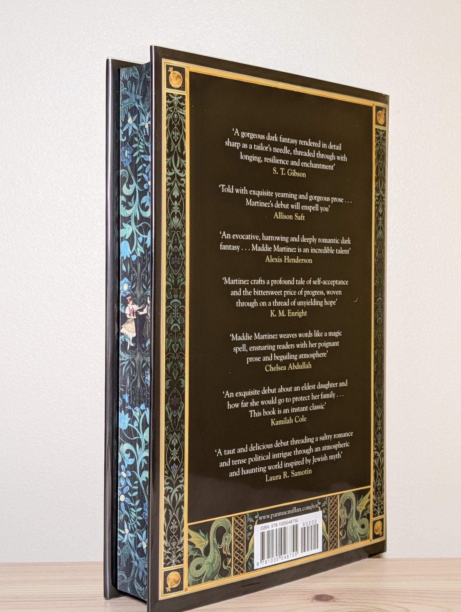 The Maiden and Her Monster by Maddie Martinez (Signed Numbered First Edition with sprayed edges) - Fialta Books