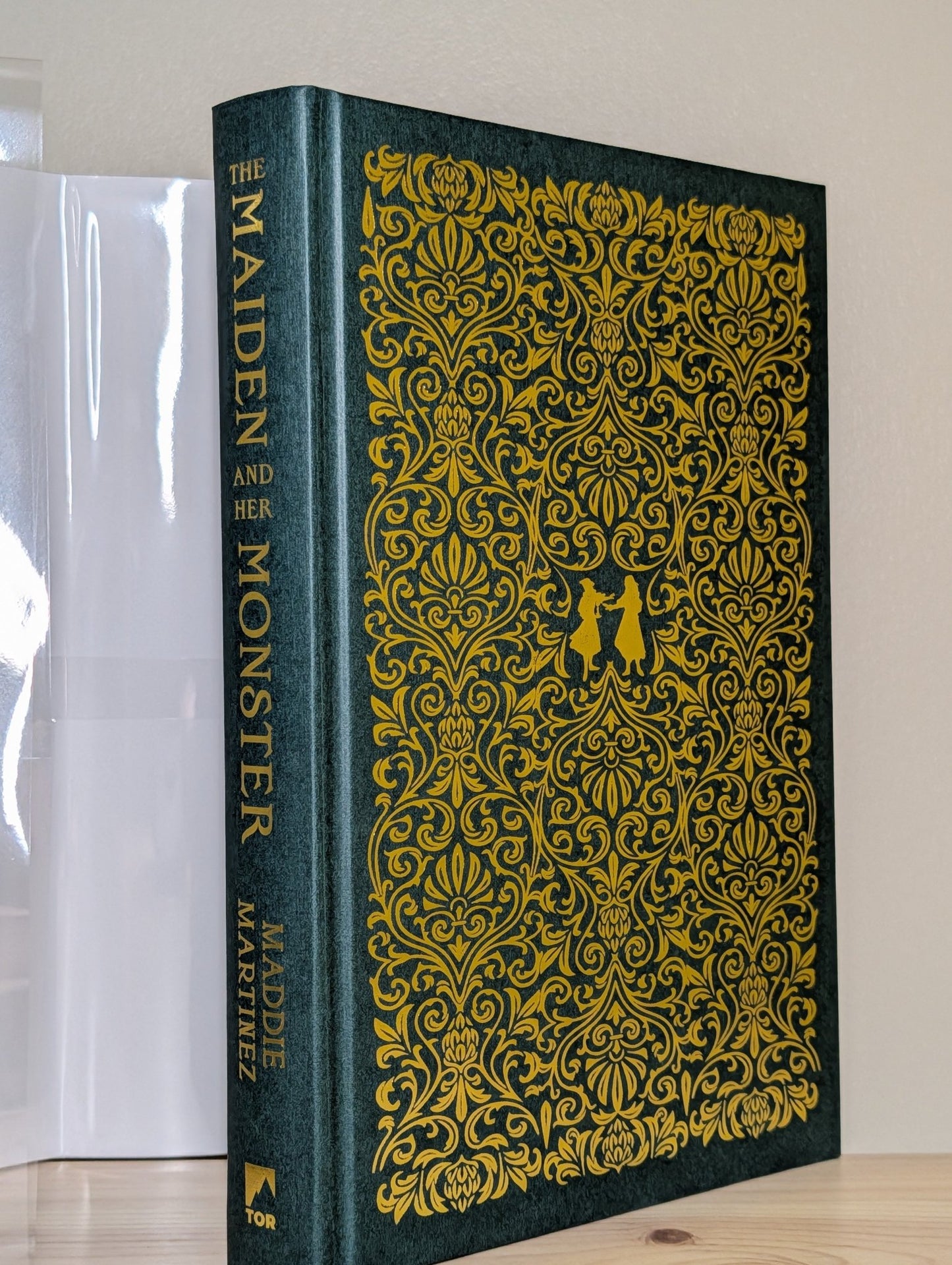 The Maiden and Her Monster by Maddie Martinez (Signed Numbered First Edition with sprayed edges) - Fialta Books