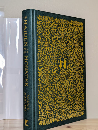 The Maiden and Her Monster by Maddie Martinez (Signed Numbered First Edition with sprayed edges) - Fialta Books