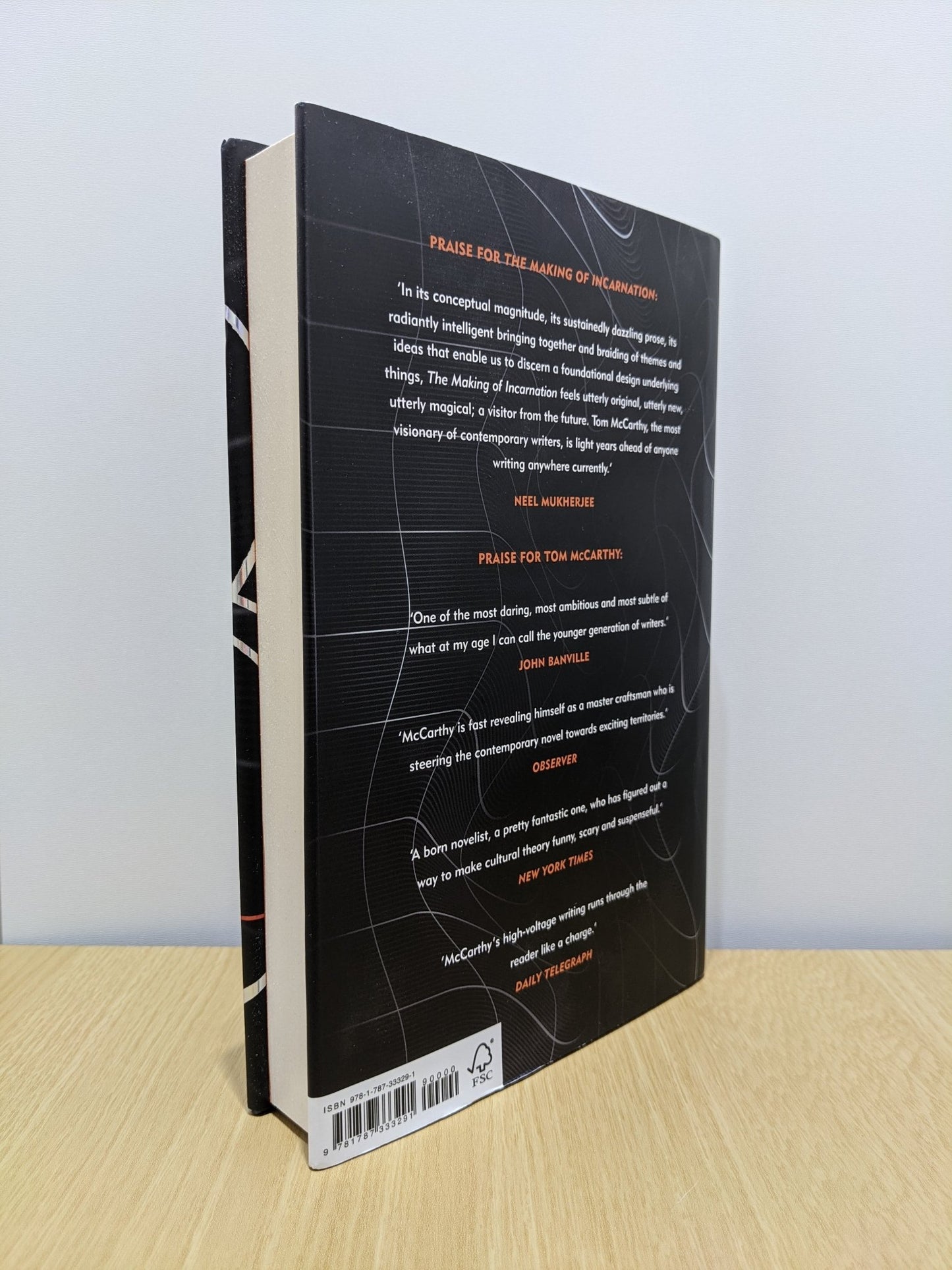 The Making of Incarnation by Tom McCarthy (Signed First Edition) - Fialta Books