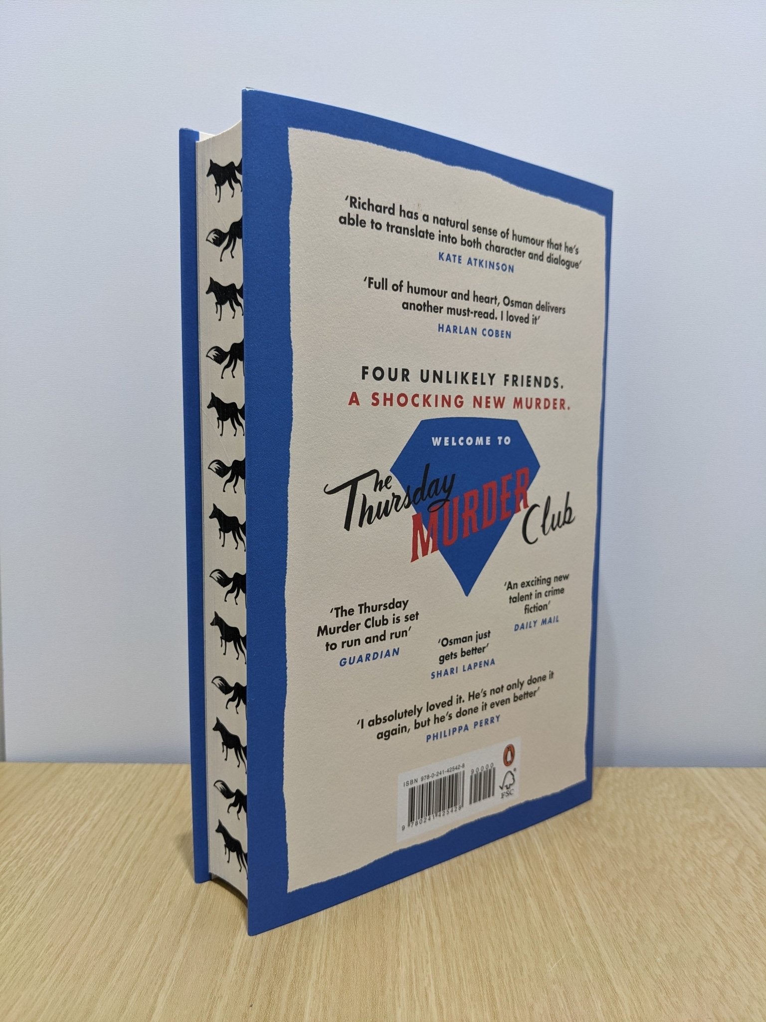 The Man Who Died Twice by Richard Osman (Signed First Edition with extra content) - Fialta Books