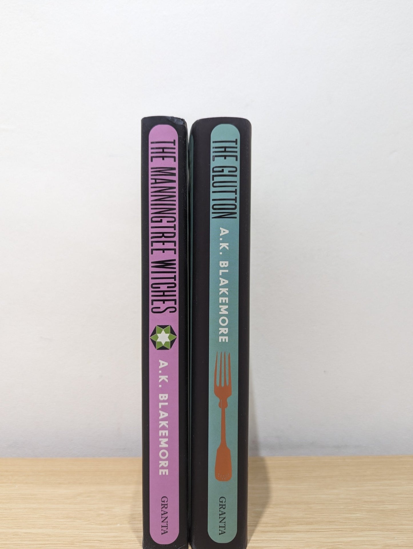 The Manningtree Witches; The Glutton by A. K. Blakemore (Signed First Edition with sprayed edges) - Fialta Books