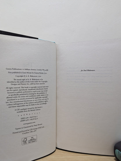 The Manningtree Witches; The Glutton by A. K. Blakemore (Signed First Edition with sprayed edges) - Fialta Books