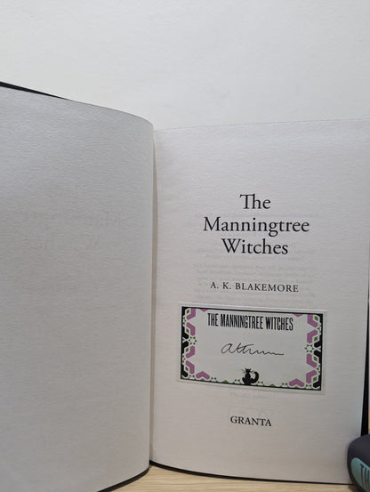 The Manningtree Witches; The Glutton by A. K. Blakemore (Signed First Edition with sprayed edges) - Fialta Books