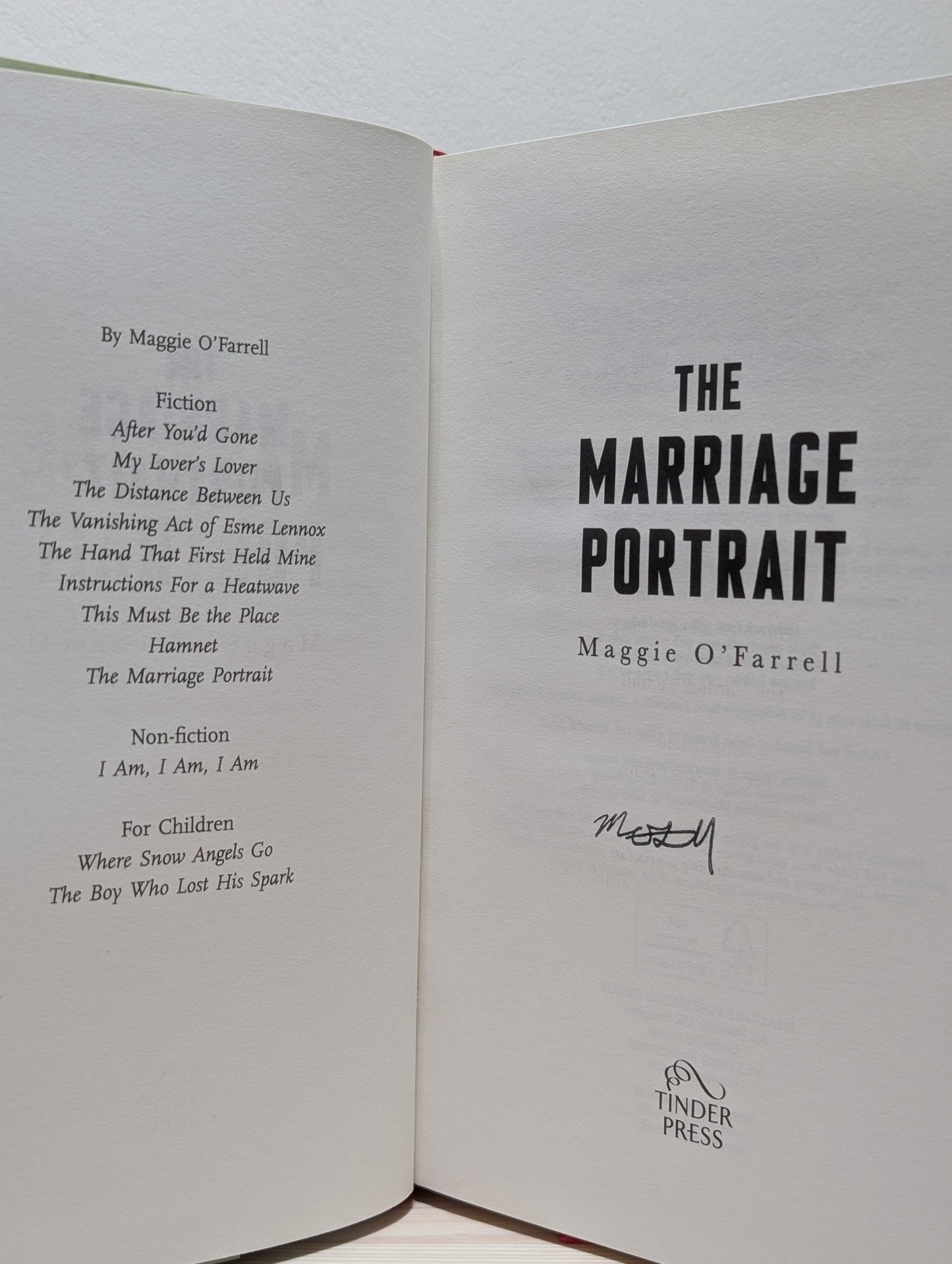 The Marriage Portrait by Maggie O'Farrell - Fialta Books