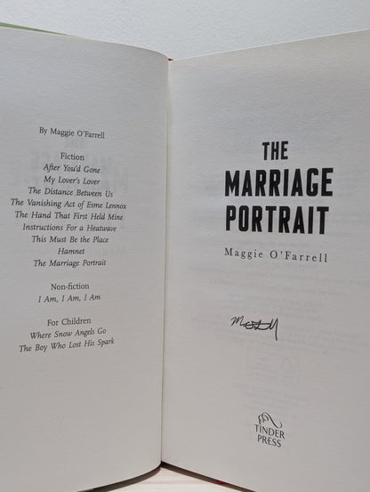 The Marriage Portrait by Maggie O'Farrell - Fialta Books