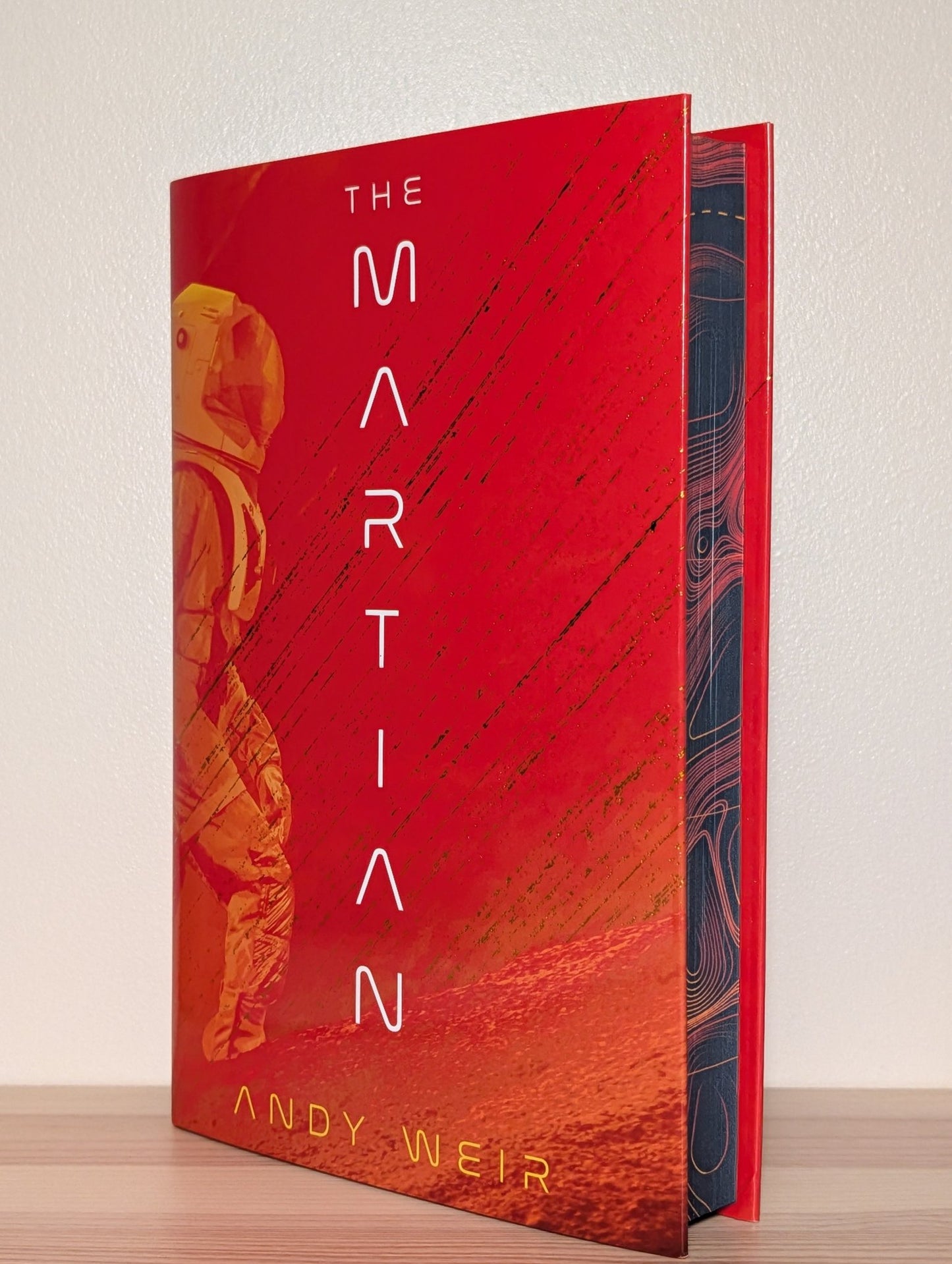 The Martian by Andy Weir (Deluxe Edition with sprayed edges) - Fialta Books