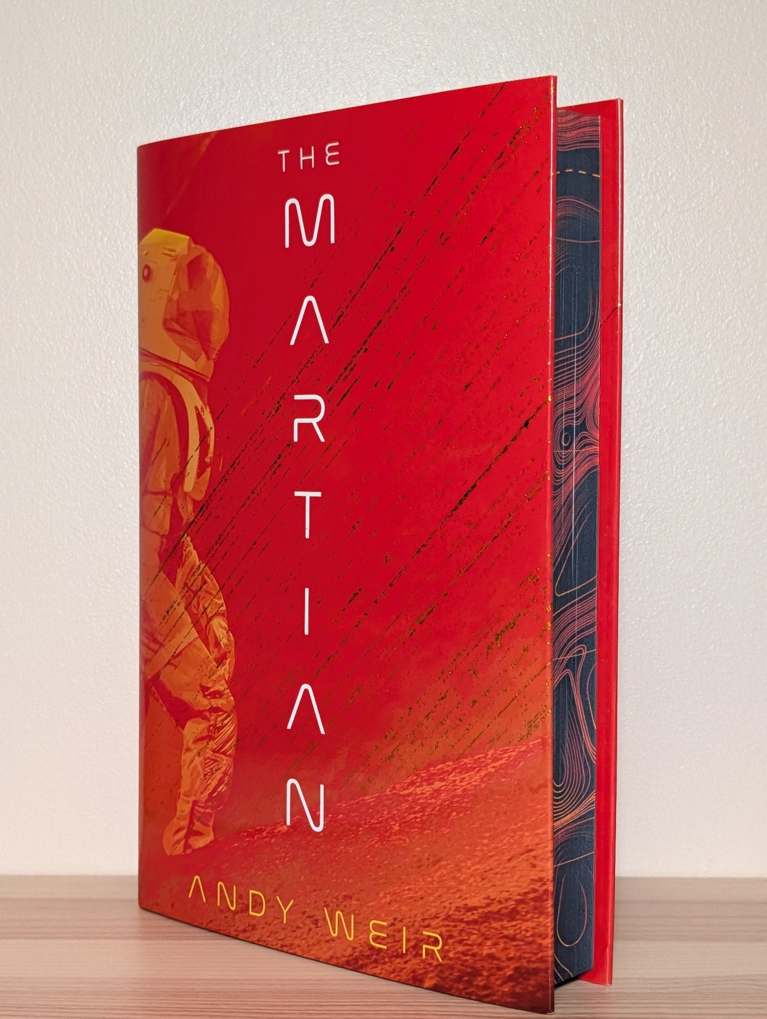 The Martian by Andy Weir (Deluxe Edition with sprayed edges) - Fialta Books