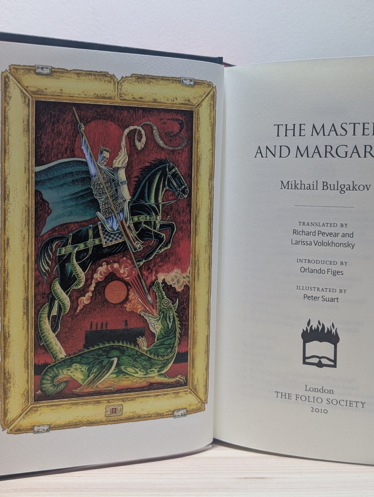The Master and Margarita by Mikhail Bulgakov (Folio Edition) - Fialta Books
